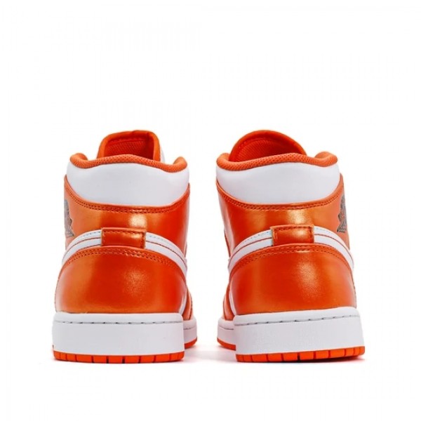 Nike Air Jordan 1 Mid "Metallic Orange" Damen/Herren AJ1 Sneakers DB2822-107