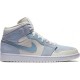 Nike Air Jordan 1 Mid "Mixed Textures Blue" Herren/Damen AJ1 Sneakers DA4666-100