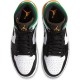 Nike Air Jordan 1 Mid "Oakland" Damen/Herren AJ1 Sneakers 852542-101