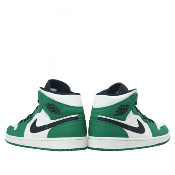 Nike Air Jordan 1 Mid "Pine Green" Damen/Herren AJ1 Sneakers 852542-301