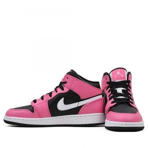 Nike Air Jordan 1 Mid "Pinksicle" GS AJ1 Sneakers 555112-002