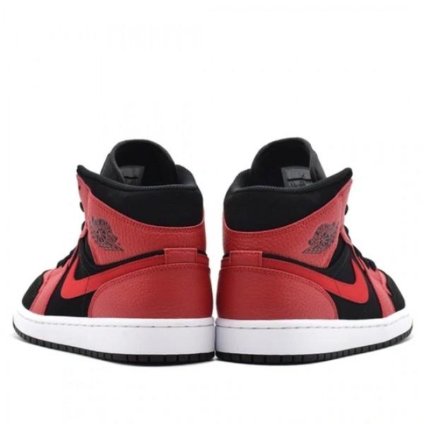 Nike Air Jordan 1 Mid "Reverse Bred" Damen/Herren AJ1 Sneakers 554724-054