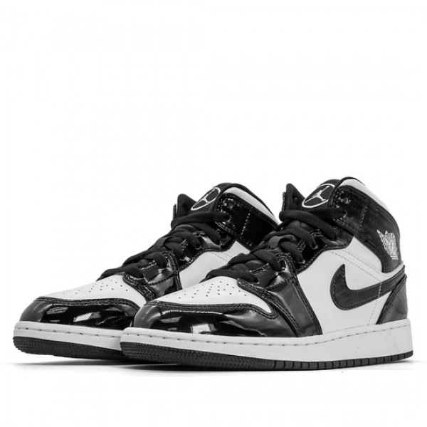 Nike Air Jordan 1 Mid SE "All-Star Carbon Fiber" 2021 Damen/Herren AJ1 Sneakers DD2192-001