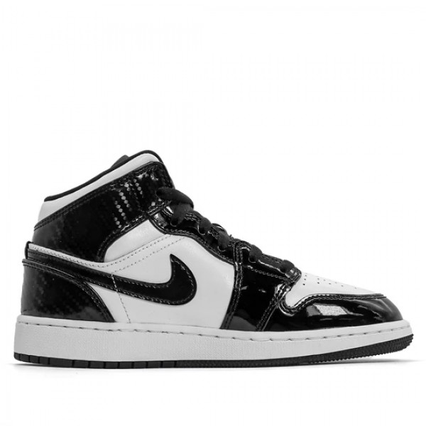 Nike Air Jordan 1 Mid SE "All-Star Carbon Fiber" 2021 Damen/Herren AJ1 Sneakers DD2192-001