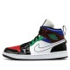 Nike Air Jordan 1 Mid SE "Black White Multi-Color" Damen/Herren AJ1 Sneakers DB5454-001