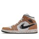 Nike Air Jordan 1 Mid SE "Brushstroke" Damen/Herren AJ1 Sneakers DA8005-100