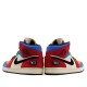 Nike Air Jordan 1 Mid SE "Fearless Blue the Great" Damen/Herren AJ1 Sneakers CU2805-100