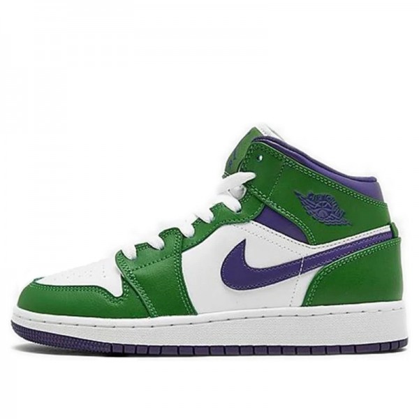 Nike Air Jordan 1 Mid SE "Incredible Hulk" Damen/Herren AJ1 Sneakers 554725-300