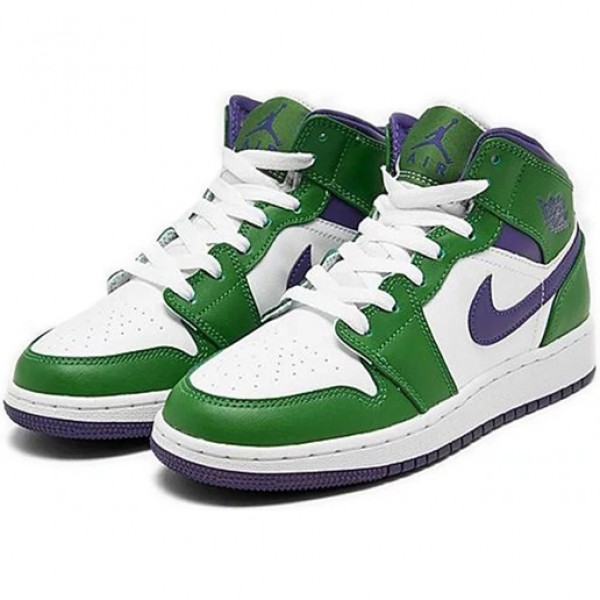 Nike Air Jordan 1 Mid SE "Incredible Hulk" Damen/Herren AJ1 Sneakers 554725-300