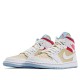 Nike Air Jordan 1 Mid SE "Sesame" Damen/Herren AJ1 Sneakers CZ0774-200