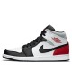 Nike Air Jordan 1 Mid SE "Union Black Toe" Herren/Damen AJ1 Sneakers 852542-100