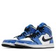 Nike Air Jordan 1 Mid "Signal Blue" Damen/Herren AJ1 Sneakers DD6834-402