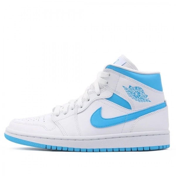 Nike Air Jordan 1 Mid "UNC" Herren/Damen AJ1 Sneakers BQ6472-114