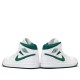 Nike Air Jordan 1 Mid "White Mystic Green" Damen/Herren AJ1 Sneakers CD6759-103