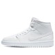 Nike Air Jordan 1 Mid "White Snakeskin" Damen/Herren AJ1 Sneakers BQ6472-110