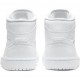 Nike Air Jordan 1 Mid "White Snakeskin" Damen/Herren AJ1 Sneakers BQ6472-110