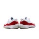 Nike Air Jordan 11 Retro Low "Cherry 2016" Damen/Herren AJ11 Sneakers 528895-102