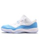 Nike Air Jordan 11 Retro Low "University Blue 2017" Herren AJ11 Sneakers 528895-106