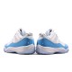 Nike Air Jordan 11 Retro Low "University Blue 2017" Herren AJ11 Sneakers 528895-106