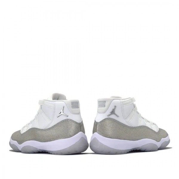 Nike Air Jordan 11 Retro "White Metallic Silver" Herren/Damen AJ11 Sneakers AR0715-100