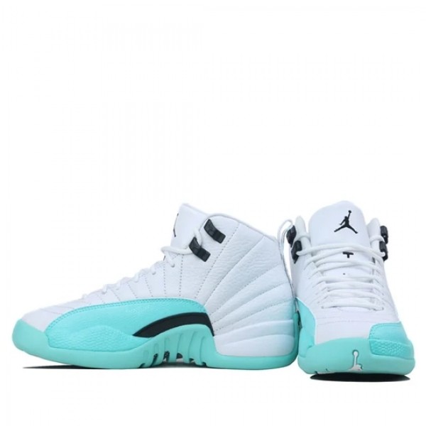 Nike Air Jordan XII Retro Light Aqua GS AJ12 Sneakers 510815-100