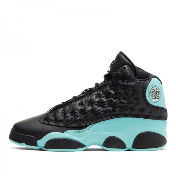 Nike Air Jordan XIII Retro "Black Island Green" GS AJ13 Sneakers 884129-030