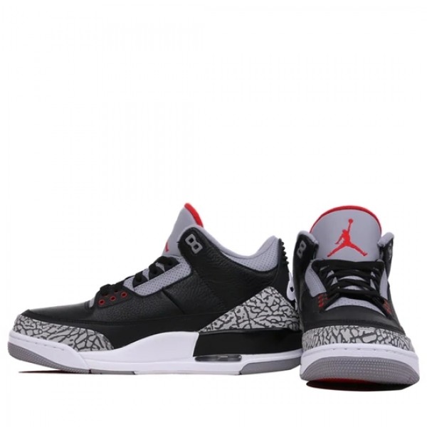 Nike Air Jordan 3 Retro "Black Cement" 2018 Herren AJ3 Sneakers 854262-001