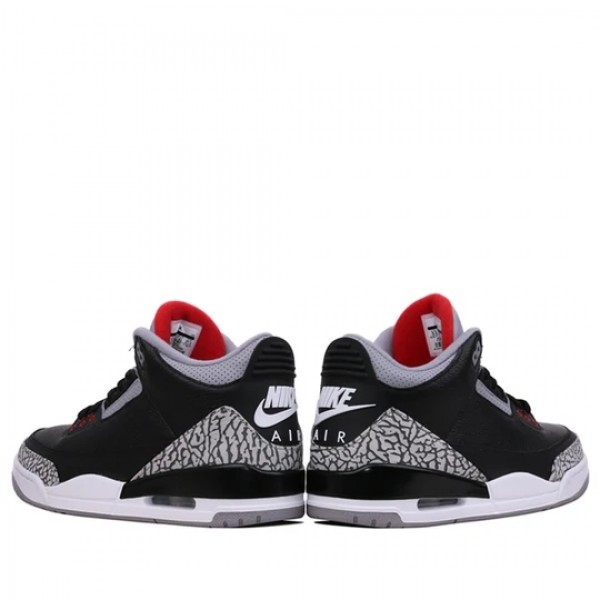 Nike Air Jordan 3 Retro "Black Cement" 2018 Herren AJ3 Sneakers 854262-001