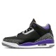 Nike Air Jordan 3 Retro "Black Court Purple" Herren/Damen AJ3 Sneakers CT8532-050