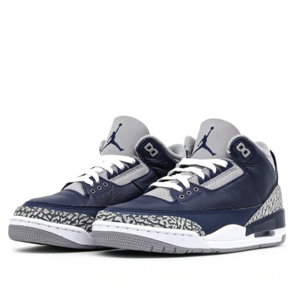 Nike Air Jordan 3 Retro "Georgetown" 2021 Herren/Damen AJ3 Sneakers CT8532-401