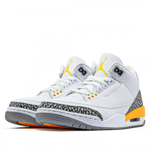 Nike Air Jordan 3 Retro "Laser Orange" Herren/Damen AJ3 Sneakers CK9246-108