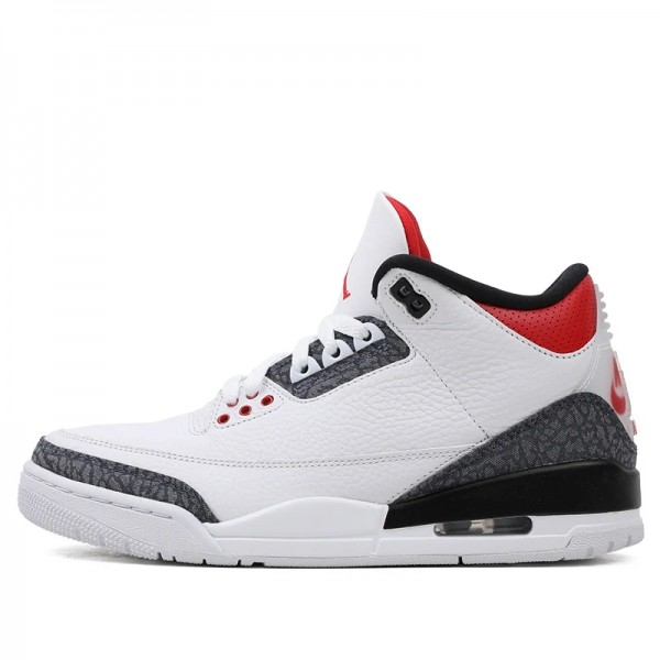 Nike Air Jordan 3 Retro SE "Fire Red Denim" 2020 Herren/Damen AJ3 Sneakers CZ6431-100