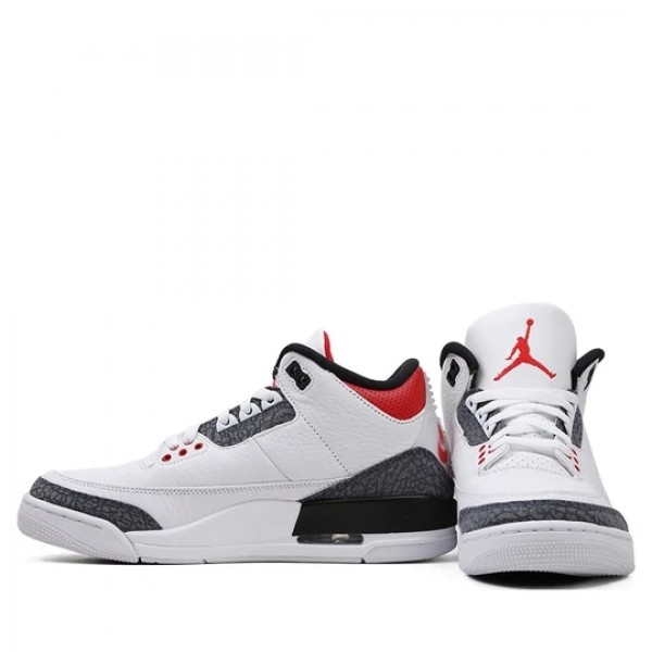 Nike Air Jordan 3 Retro SE "Fire Red Denim" 2020 Herren/Damen AJ3 Sneakers CZ6431-100