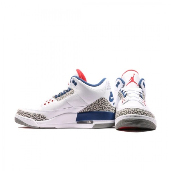 Nike Air Jordan 3 Retro "True Blue" 2016 Damen/Herren AJ3 Sneakers 854262-106