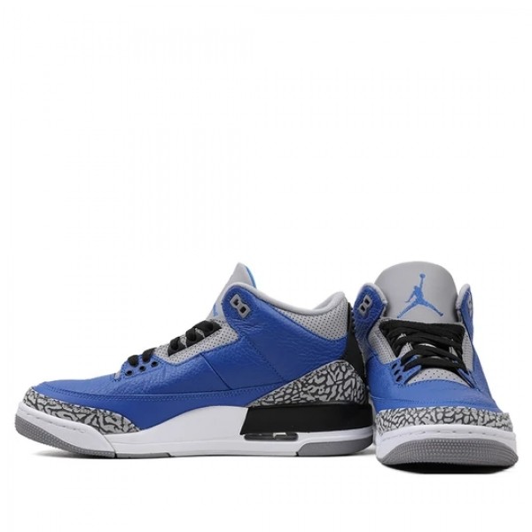 Nike Air Jordan 3 Retro "Varsity Royal Cement" Herren/Damen AJ3 Sneakers CT8532-400