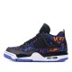 Nike Air Jordan 4 Retro "Black Rush Violet" Herren/Damen AJ4 Sneakers BQ9043-005