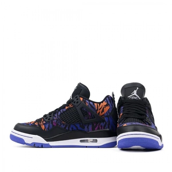 Nike Air Jordan 4 Retro "Black Rush Violet" Herren/Damen AJ4 Sneakers BQ9043-005