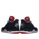 Nike Air Jordan 4 Retro "Bred" 2019 Herren/Damen AJ4 Sneakers 308497-060