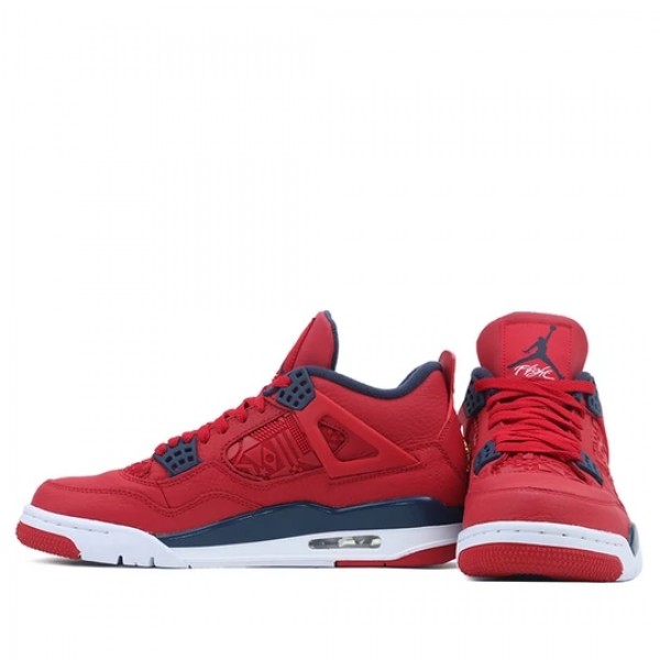 Nike Air Jordan 4 Retro "Fiba" 2019 Herren/Damen AJ4 Sneakers CI1184-617