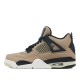 Nike Air Jordan 4 Retro "Fossil" Herren/Damen AJ4 Sneakers AQ9129-200