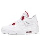 Nike Air Jordan 4 Retro "Metallic Red" Herren/Damen AJ4 Sneakers 408452-112