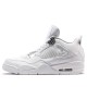 Nike Air Jordan 4 Retro "Pure Money" 2017 Herren AJ4 Sneakers 308497-100