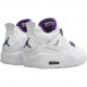 Nike Air Jordan 4 Retro "Purple Metallic" Herren/Damen AJ4 Sneakers 408452-115