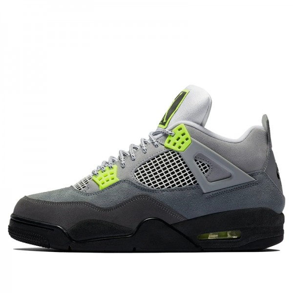 Nike Air Jordan 4 Retro SE "Neon" Herren/Damen AJ4 Sneakers CT5342-007