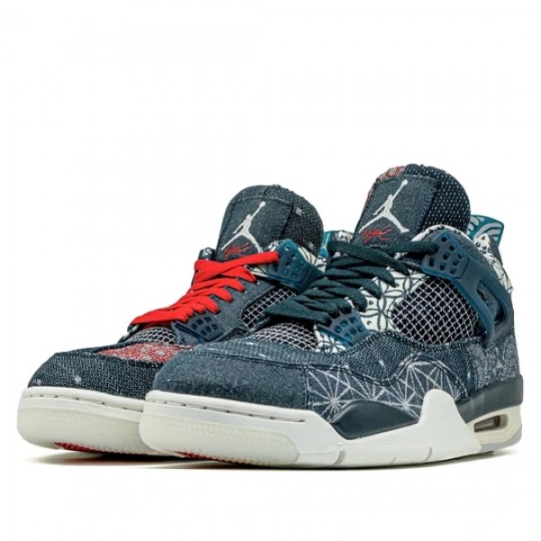 Nike Air Jordan 4 Retro "SE Sashiko" Herren/Damen AJ4 Sneakers CW0898-400