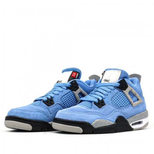 Nike Air Jordan 4 Retro "University Blue" Herren/Damen AJ4 Sneakers 408452-400