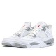 Nike Air Jordan 4 Retro "White Oreo" 2021 Herren/Damen AJ4 Sneakers DJ4699-100