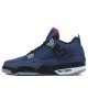 Nike Air Jordan 4 Retro "Winterized Loyal Blue" Herren/Damen AJ4 Sneakers CQ9597-401