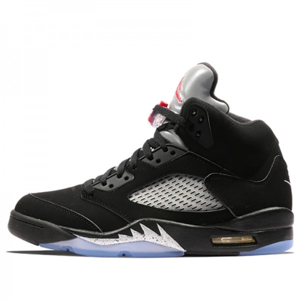 Nike Air Jordan 5 Retro "Black Metallic" 2016 Herren AJ5 Sneakers 845035-003