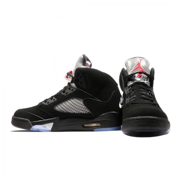 Nike Air Jordan 5 Retro "Black Metallic" 2016 Herren AJ5 Sneakers 845035-003